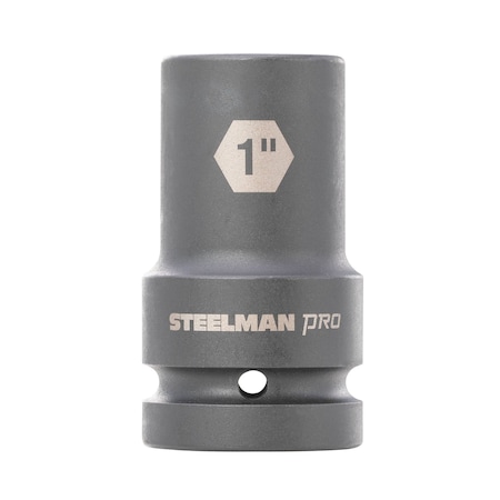 Steelman 1'' Drive x 1'' 6-Point Deep Impact Socket 60537